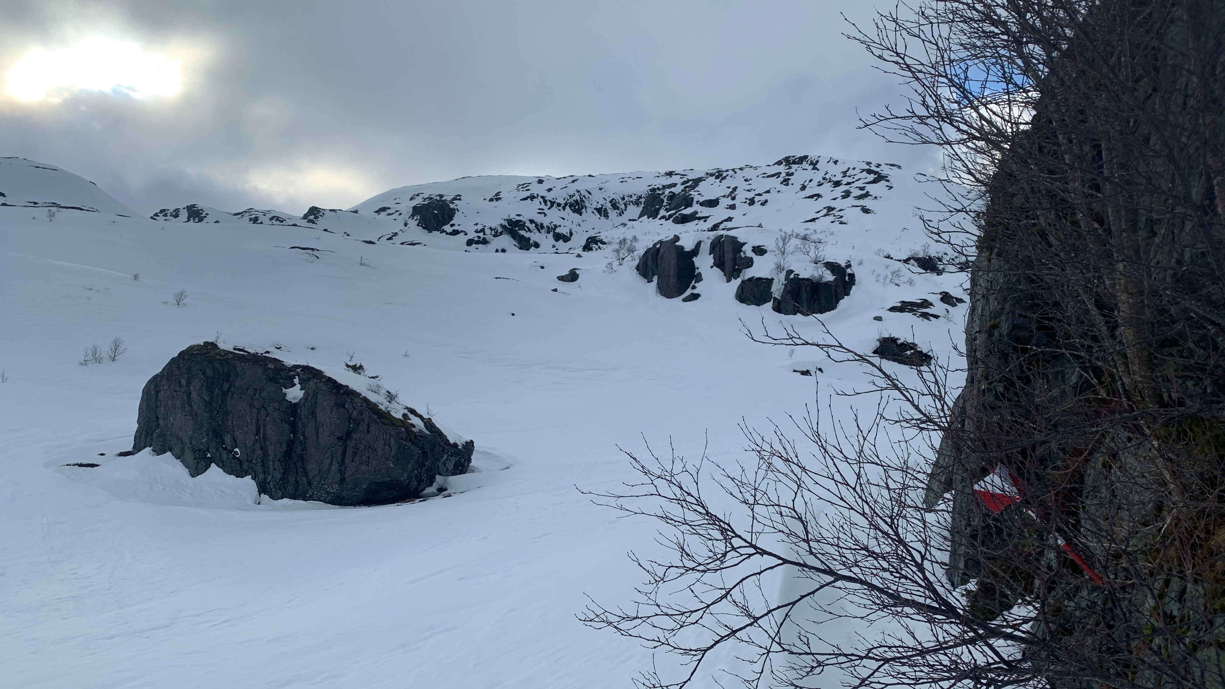 Nydeleg fjellski-runde på Skorpeheia etter bonuspostane 2023